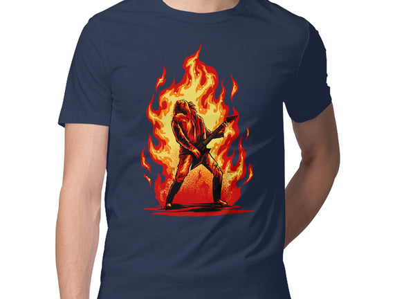 Burning Guitar