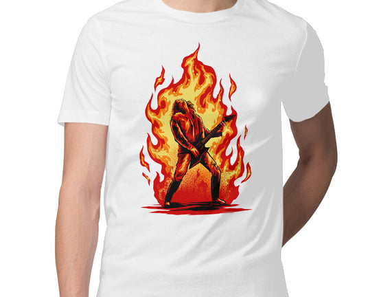Burning Guitar