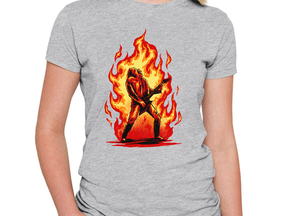 Burning Guitar
