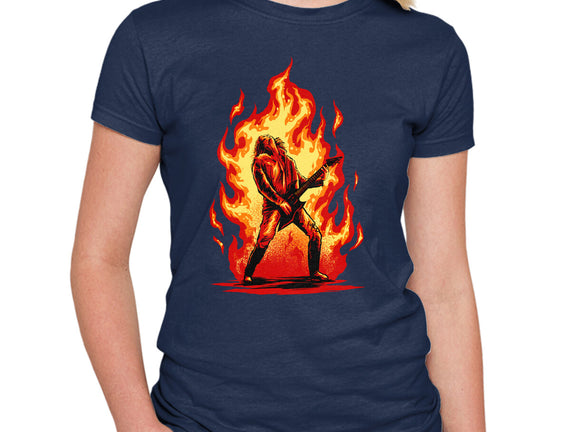 Burning Guitar