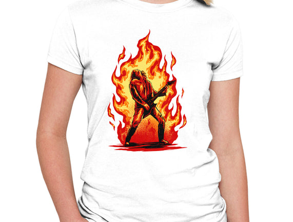 Burning Guitar