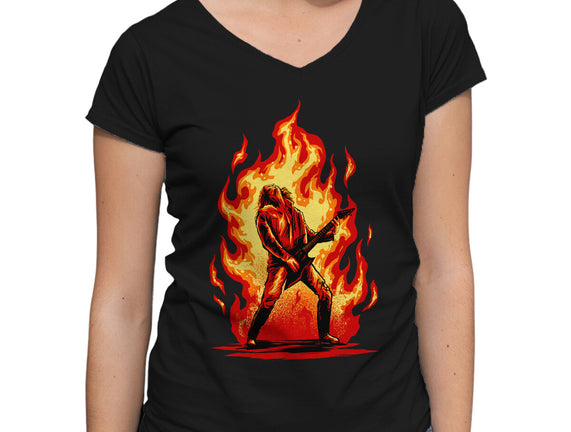 Burning Guitar