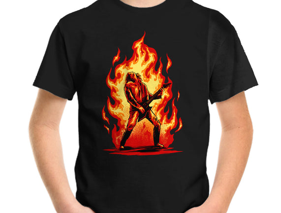 Burning Guitar