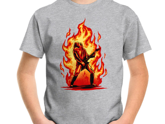 Burning Guitar