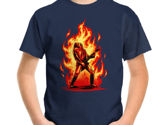 Burning Guitar
