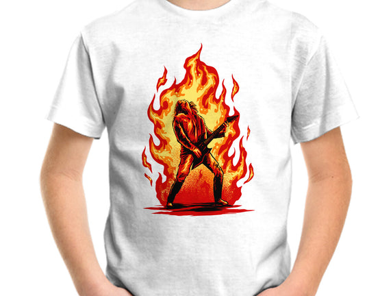 Burning Guitar