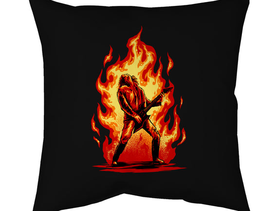 Burning Guitar