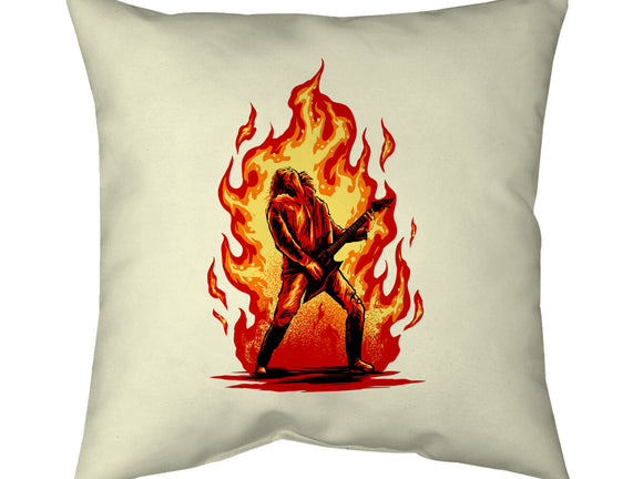 Burning Guitar