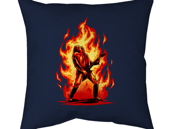 Burning Guitar