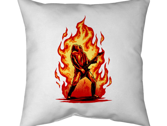 Burning Guitar