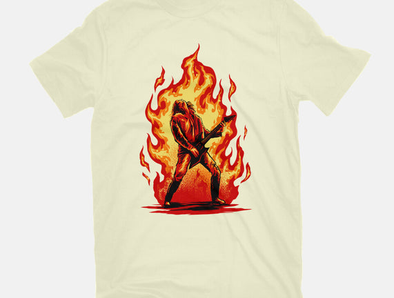 Burning Guitar