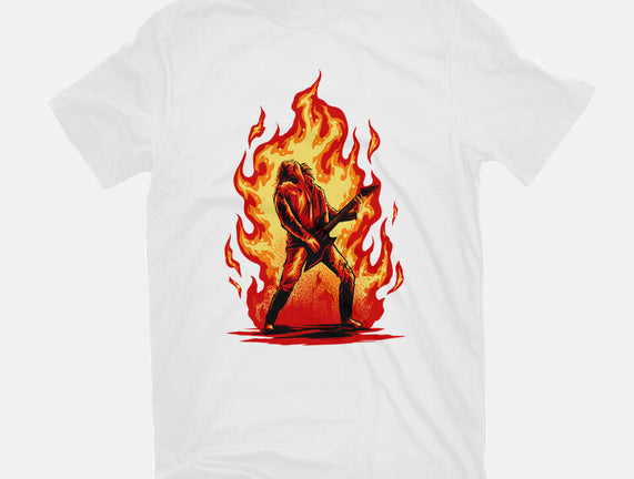 Burning Guitar