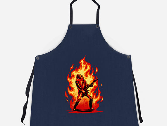 Burning Guitar