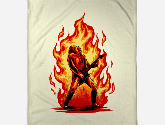 Burning Guitar