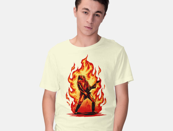 Burning Guitar