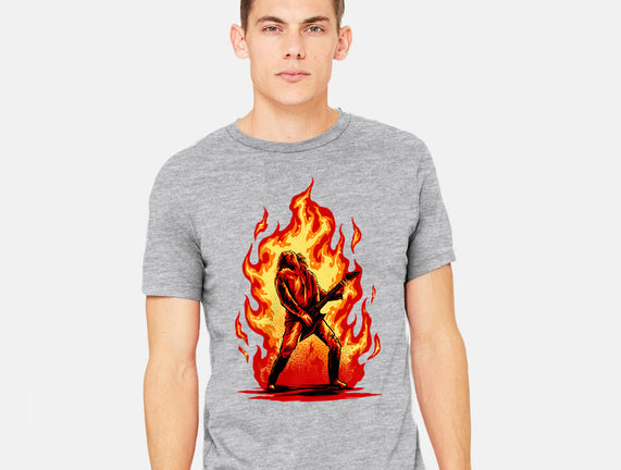Burning Guitar