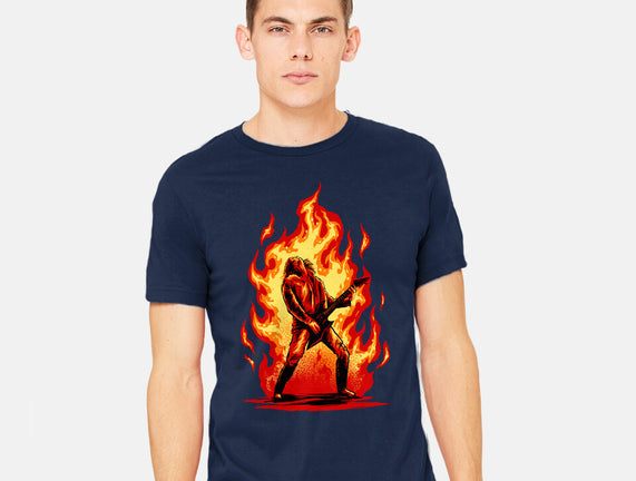 Burning Guitar