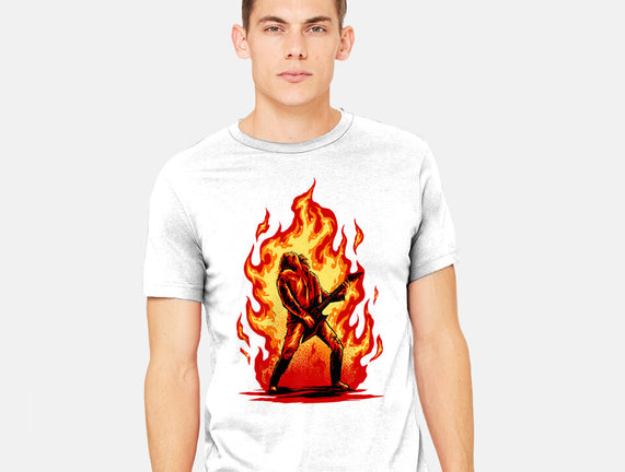 Burning Guitar