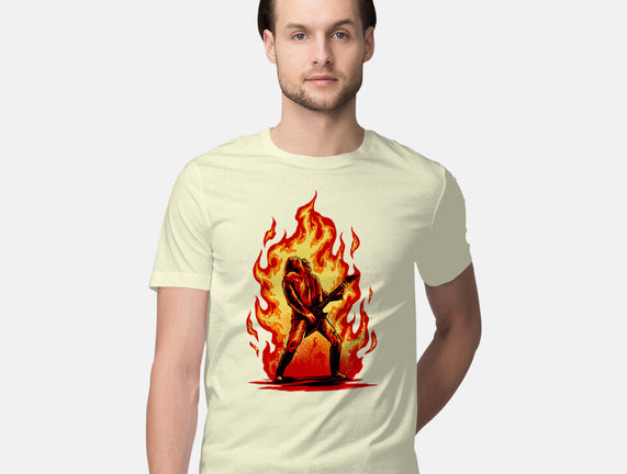 Burning Guitar