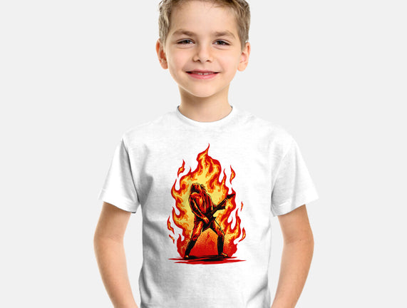 Burning Guitar