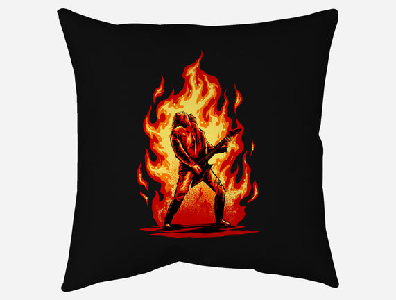 Burning Guitar