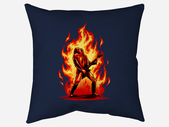 Burning Guitar