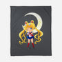 Chibi Moon-none fleece blanket-dinshoran