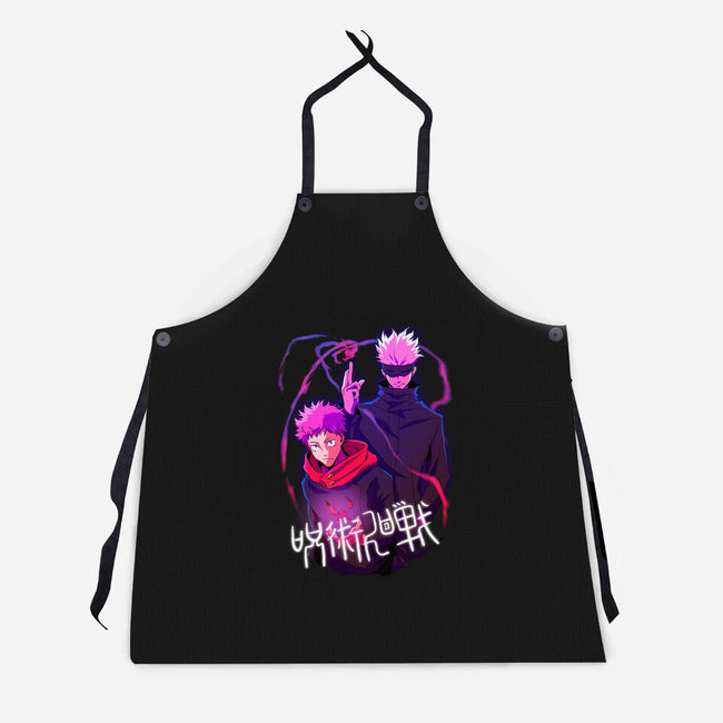 Curse Spirits-unisex kitchen apron-Conjura Geek