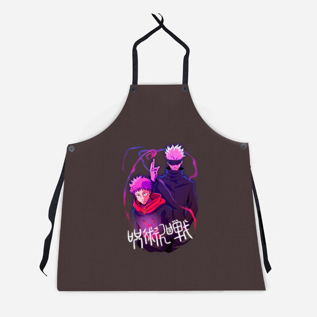 Curse Spirits-unisex kitchen apron-Conjura Geek