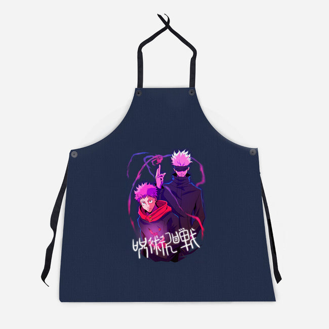 Curse Spirits-unisex kitchen apron-Conjura Geek