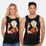 Fire And Lightning-unisex basic tank-RamenBoy