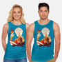Fire And Lightning-unisex basic tank-RamenBoy