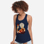 Fire And Lightning-womens racerback tank-RamenBoy