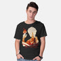 Fire And Lightning-mens basic tee-RamenBoy