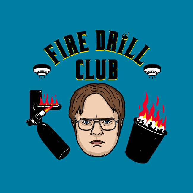 Fire Drill Club-none stretched canvas-Raffiti