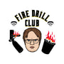 Fire Drill Club-mens basic tee-Raffiti