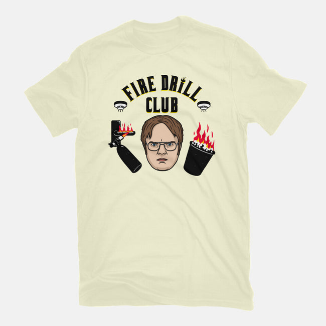 Fire Drill Club-mens basic tee-Raffiti