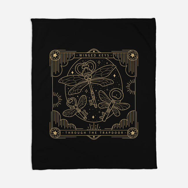 Flying Keys-none fleece blanket-Loreley Panacoton
