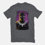 Glitch Panther-womens fitted tee-danielmorris1993