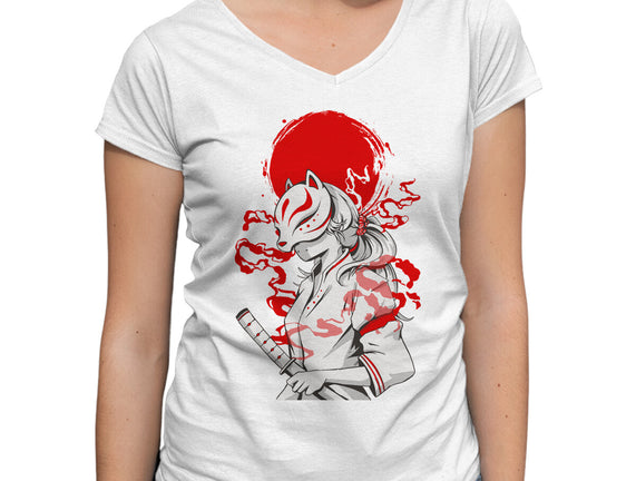Kitsune Samurai Girl