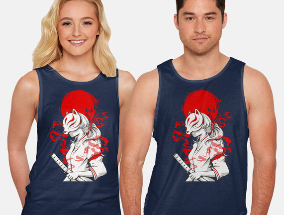Kitsune Samurai Girl