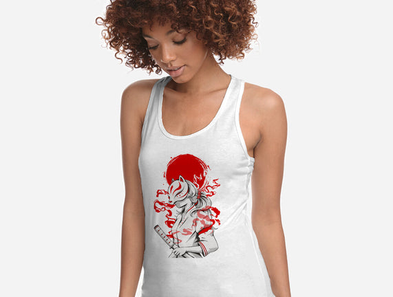 Kitsune Samurai Girl