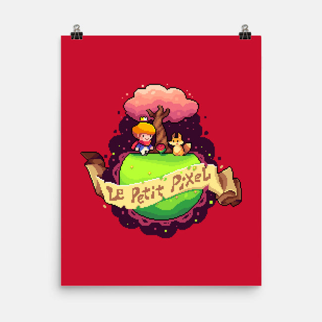 Le Petit Pixel-none matte poster-2DFeer