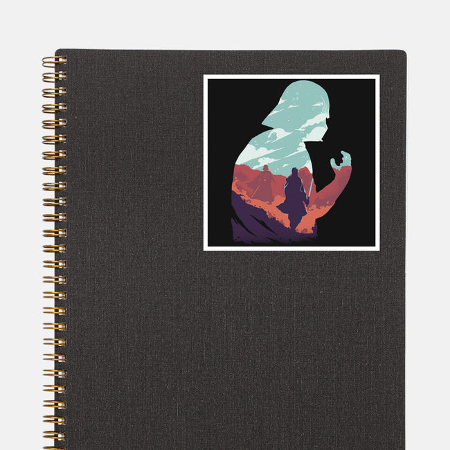 Master And Apprentice-none glossy sticker-RamenBoy