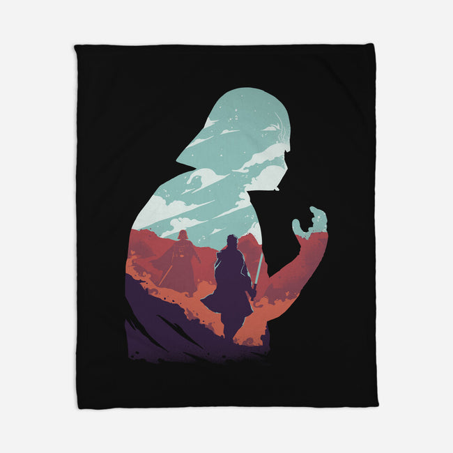 Master And Apprentice-none fleece blanket-RamenBoy