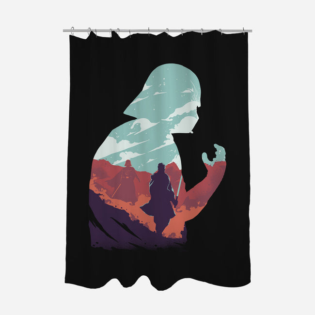 Master And Apprentice-none polyester shower curtain-RamenBoy