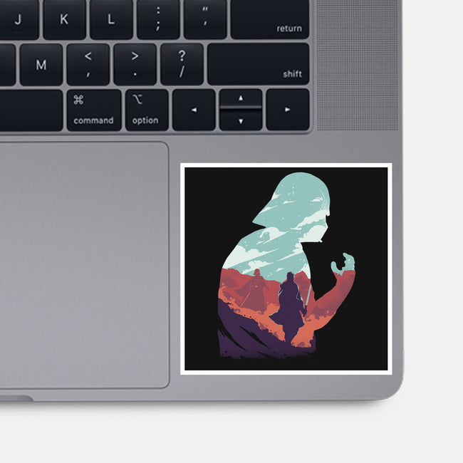 Master And Apprentice-none glossy sticker-RamenBoy