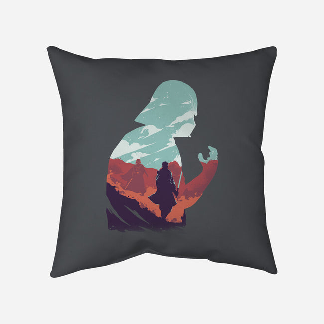 Master And Apprentice-none removable cover w insert throw pillow-RamenBoy