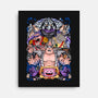 Nostalgic Villains-none stretched canvas-Conjura Geek