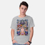 Nostalgic Villains-mens basic tee-Conjura Geek